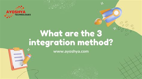 Integration Methods Examples に対する画像結果