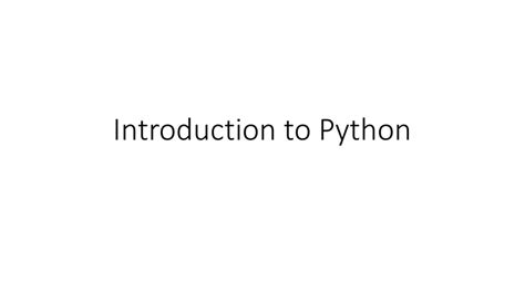 Image result for Introduction to Python Tutorial