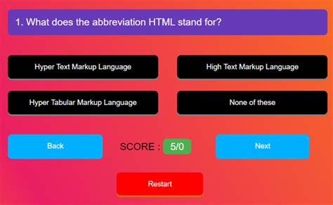 Image result for Create a Quiz Using JavaScript