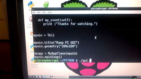 Image result for Raspberry Pi Graphical Interface Python