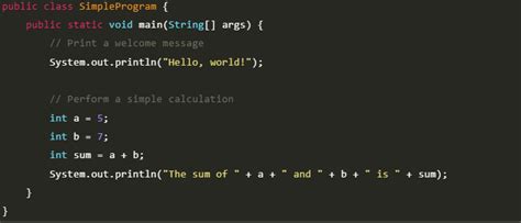 Image result for Example of Code Source in Java