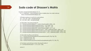 Toradh íomhá ar How to Implement Strassen's Algorithm