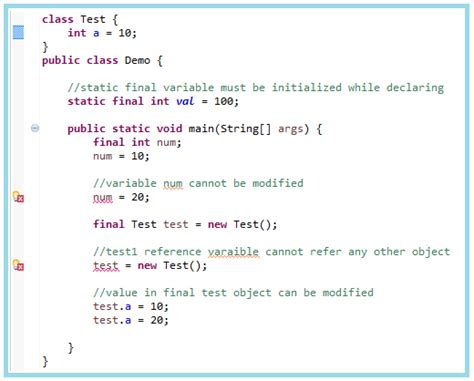 Image result for Final Method in Java Code
