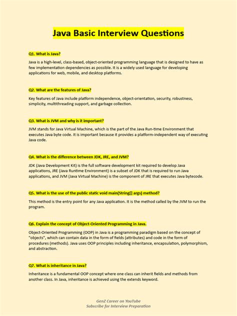 Image result for Basic Java Programming Questions