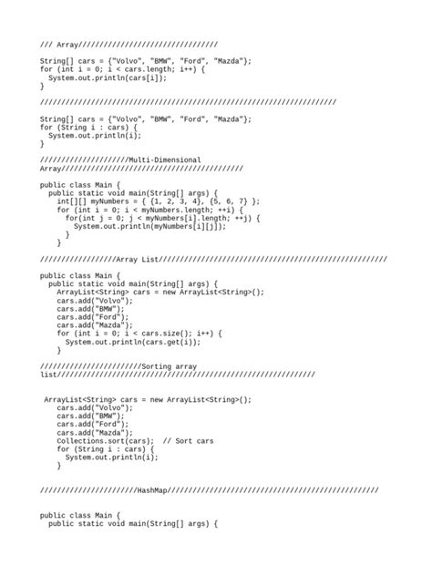 Image result for Java Code PDF