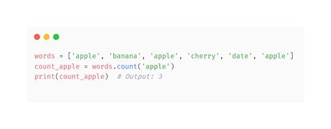 Image result for Count Syntax Python