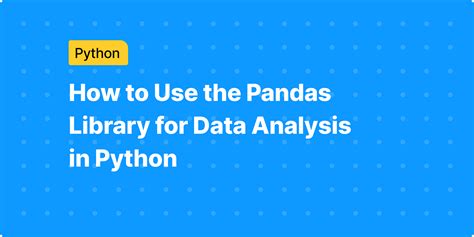 Image result for Pandas Library Python