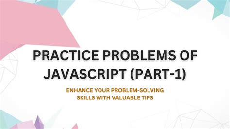 Image result for JavaScript Problem Solving Questions