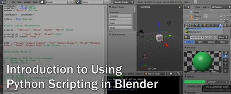 Image result for Blender Python Tutorial