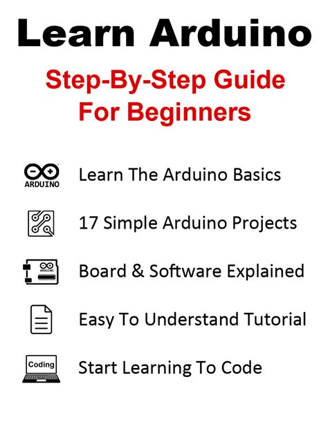 Arduino For Beginners Book - Learn The Basics & Get Started FAST!