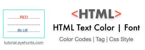 Image result for Font Color HTML Code
