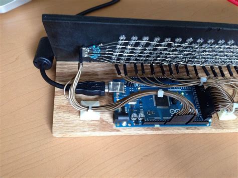 Toradh íomhá ar Arduino LED Array