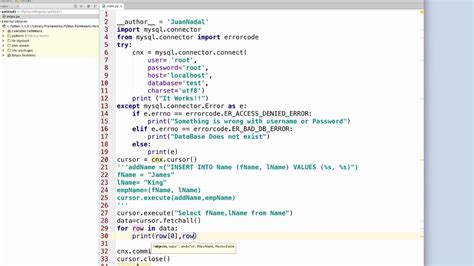 Python SQL Queries に対する画像結果