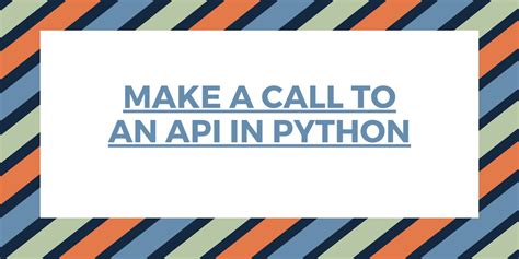 Image result for API Using Python