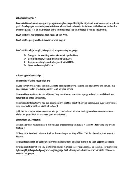 Image result for JavaScript Notes.pdf