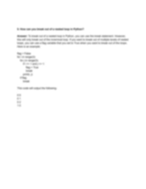 Image result for Python Nested Loop Examples