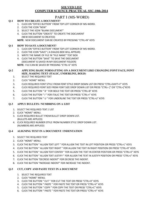 Image result for Computer Science Practical Notes