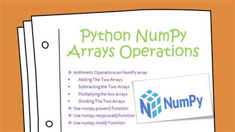Afbeeldingsresultaten voor Python-Numpy Programs