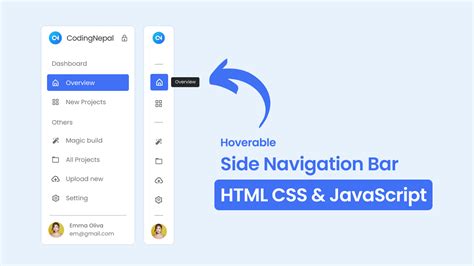 Menu HTML CSS JavaScript に対する画像結果