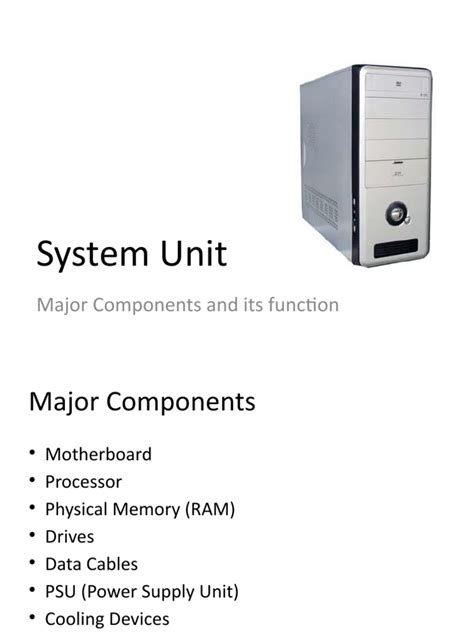 Image result for Computer System Unit Table