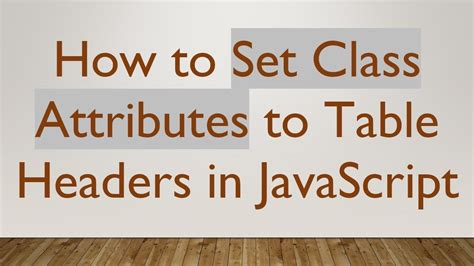 Image result for JavaScript Class Header