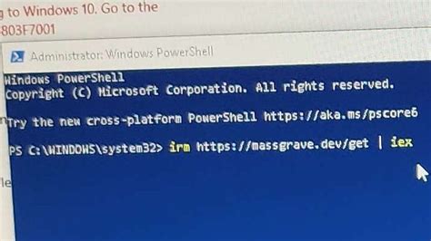 Toradh íomhá ar Windows PowerShell Script