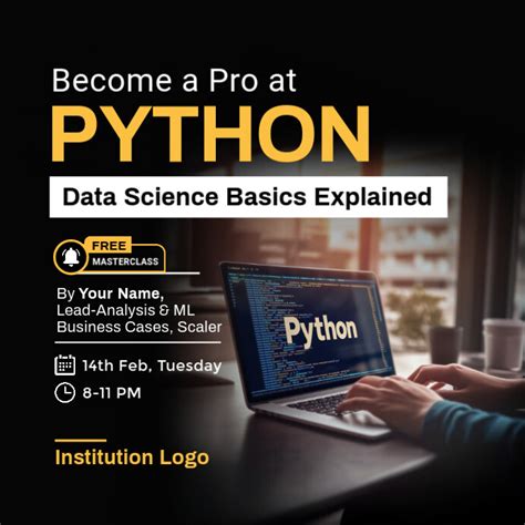 Image result for Python Course Poster