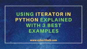 Python Iterator Examples に対する画像結果