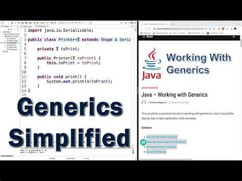 Image result for Java Generics Tutorial
