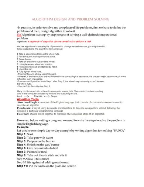 Image result for Algorithm Method Problem Solving