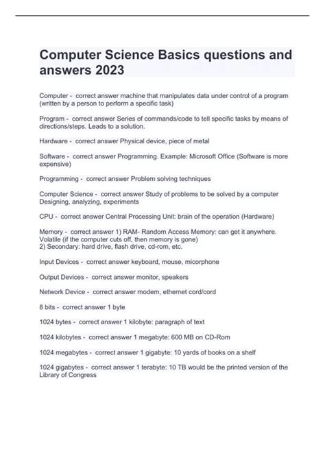 Afbeeldingsresultaten voor Computer Science Basic and Advanced Syllabus