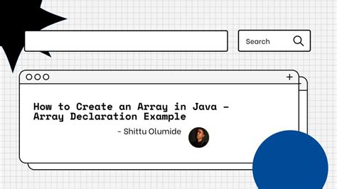 Image result for Declaring Array Java