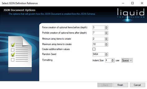 JSON File Example に対する画像結果