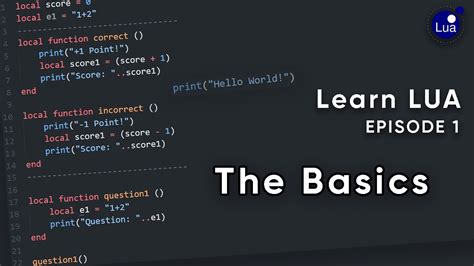 Basic Lua Guide に対する画像結果