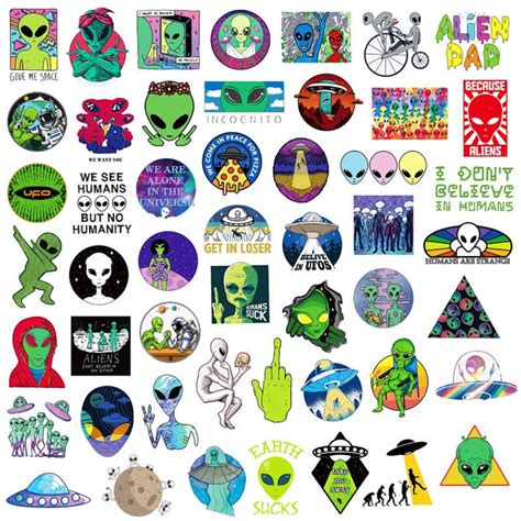 Image result for Alien Stickers
