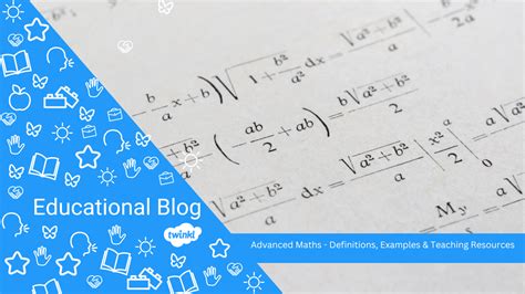 Image result for Advanced Math Examples
