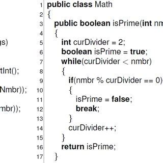 Example of Code Source in Java に対する画像結果