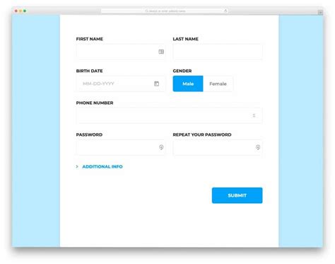 36 Cordial HTML Form Design Examples For Beginners 2022 - uiCookies