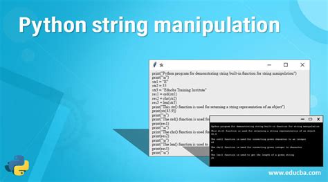 Image result for Python Program for String Manipulation