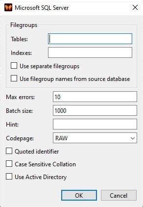 Image result for SQL Advanced HTTP Options
