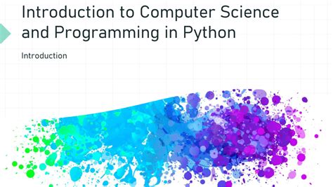 Image result for Introduction to Computer Science and Programming in Python