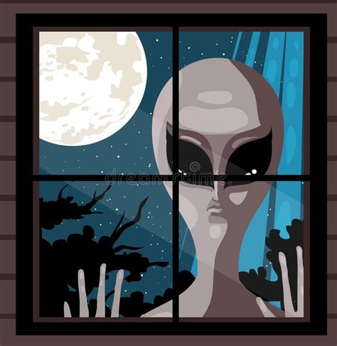 Image result for Alien Face Window