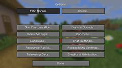 Minecraft Java Options Menu に対する画像結果
