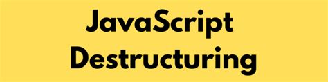 Image result for Array Destructuring JavaScript W3Schools