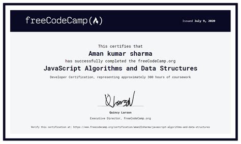 Image result for Freecodecamp JavaScript Certification