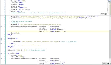 Toradh íomhá ar CoDeSys Python