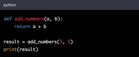 Image result for Python Functions Basic Syntax