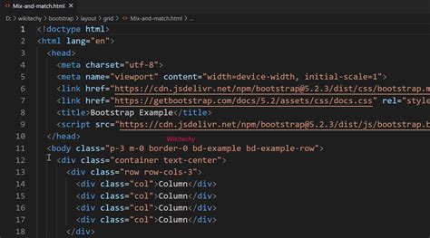 Bootstrap Example Code に対する画像結果