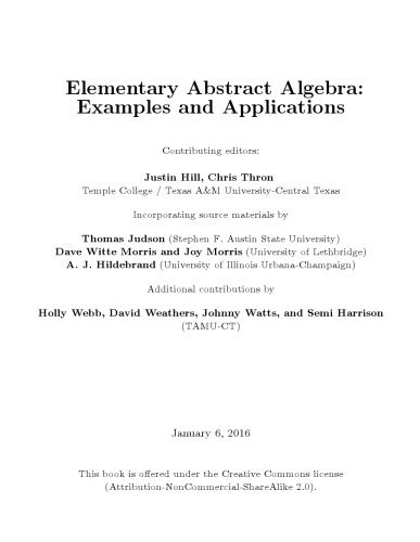 Image result for Abstract Algebra Examples