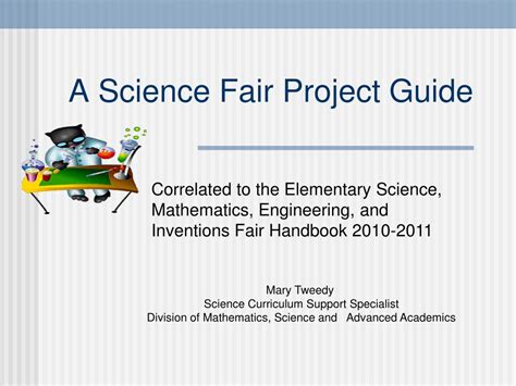 Image result for Science Fair Project Introduction Example